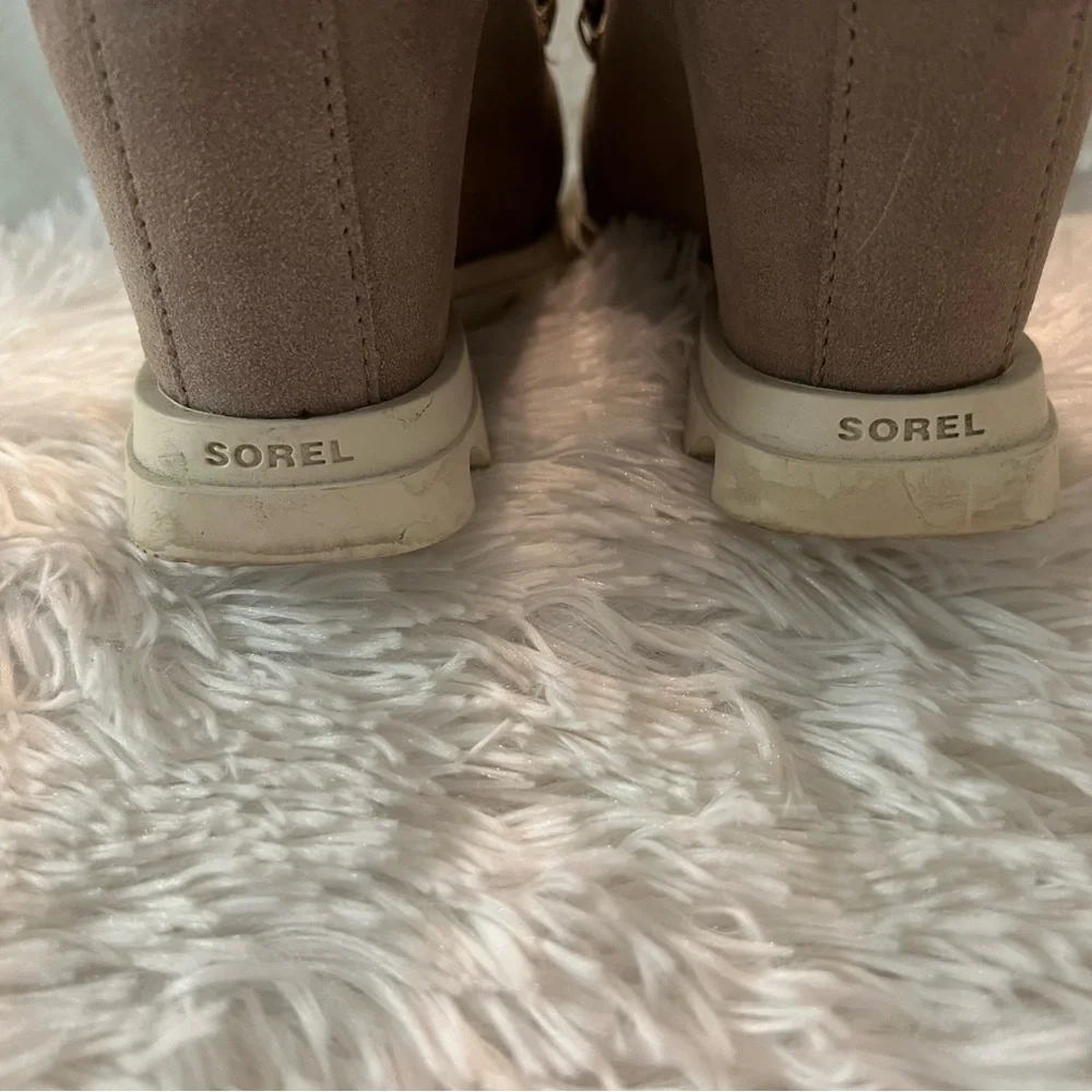 🎉HP🎉Sorel Joan of Arctic Wedge III Lace Waterproof Boots - LIKE NEW! - Picture 7 of 9